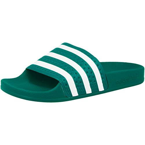 adidas Adilette, Chancletas Hombre, Verde (Glory Green/FTWR White/Glory Green), 44 1/2 EU