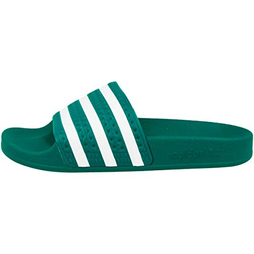 adidas Adilette, Chancletas Hombre, Verde (Glory Green/FTWR White/Glory Green), 44 1/2 EU