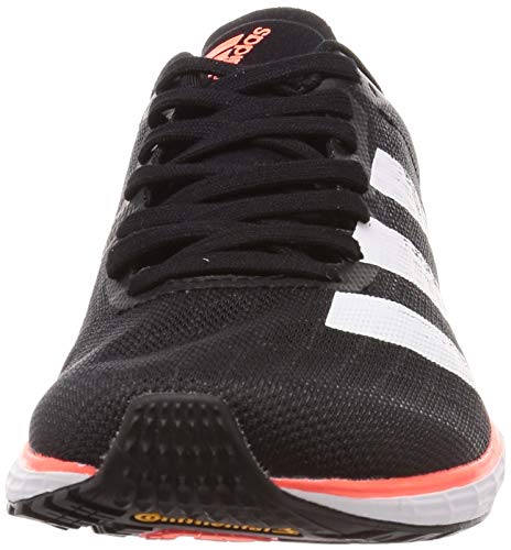 Adidas Adizero Adios 5 w, Zapatillas para Correr Mujer, Core Black/FTWR White/Signal Coral, 36 2/3 EU