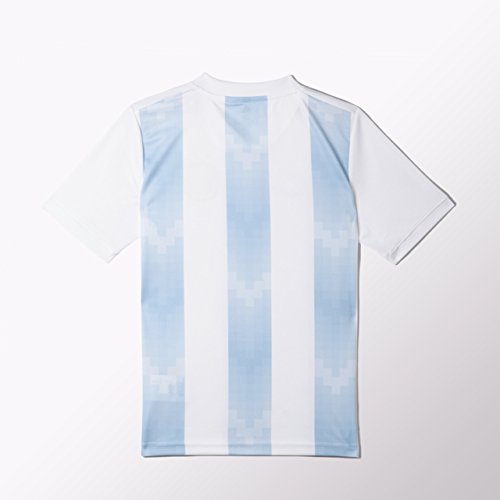 adidas AFA H JSY Y Camiseta de Equipación, Niños, Blanco (azucla/Negro), 164-13/14 años