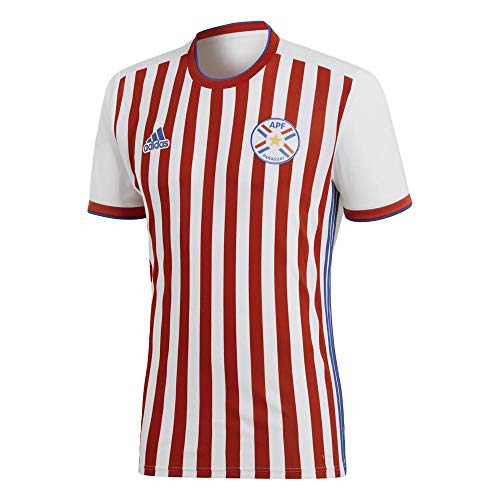adidas Asociación Paraguaya Camiseta de Equipación, Hombre, Blanco (apfroj/Azul), 3XL