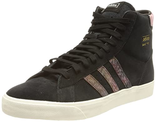 adidas Basket Profi, Sneaker Hombre, Core Black/Off White/Victory Gold, 43 1/3 EU