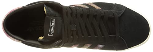 adidas Basket Profi, Sneaker Hombre, Core Black/Off White/Victory Gold, 43 1/3 EU