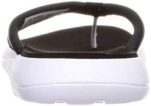 adidas Comfort, Chanclas Mujer, Cloud White/Core Black/Cloud White, 38 EU