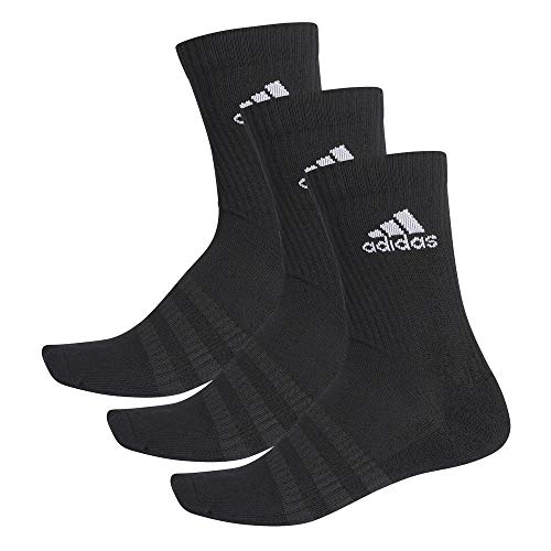 adidas Cushioned Crew Calcetines Largo Clásico, Unisex Adulto, Negro (Black/White), M