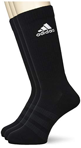 adidas Cushioned Crew Calcetines Largo Clásico, Unisex Adulto, Negro (Black/White), M