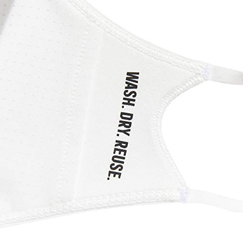 adidas Face Cover XS/S-Not For Medical Use, Unisex niños, White, S (Paquete de 3)