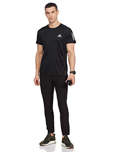 adidas FS9799 Own The Run tee T-Shirt Mens Black M