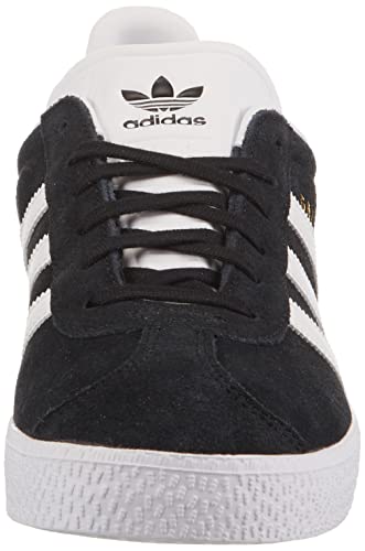 ADIDAS Gazelle J, Zapatillas Unisex Adulto, Negro (Core Black/Footwear White/Gold Metallic 0), 38 EU