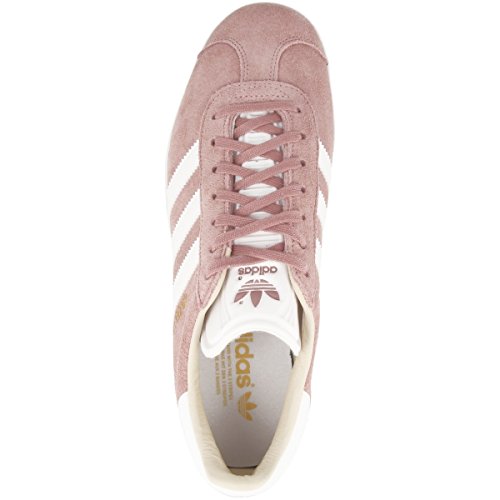 adidas Gazelle W, Zapatillas de Deporte Mujer, Morado (Ash Pearl/Footwear White/Linen), 37 1/3 EU