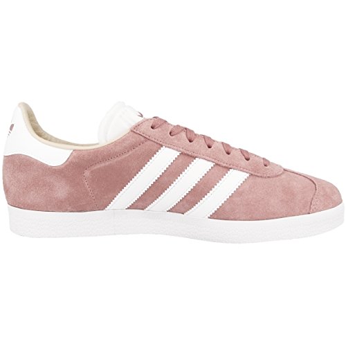 adidas Gazelle W, Zapatillas de Deporte Mujer, Morado (Ash Pearl/Footwear White/Linen), 37 1/3 EU