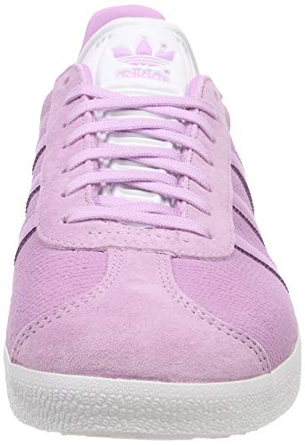 adidas Gazelle W, Zapatillas Mujer, Morado (Clear Lilac/Clear Lilac/Footwear White 0), 37 1/3 EU