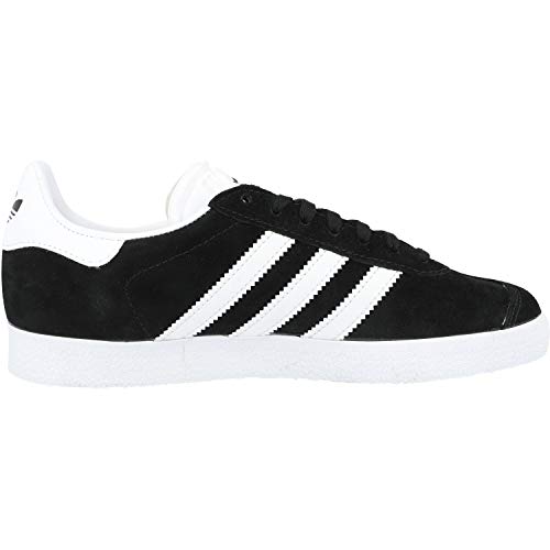 adidas Gazelle, Zapatillas de Deporte Unisex Adulto, Negro Black, 43 1/3 EU