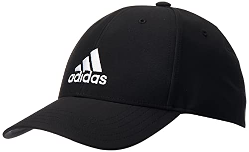 adidas GM4509 BBALLCAP LT EMB Hats unisex-adult black/black/white OSFM