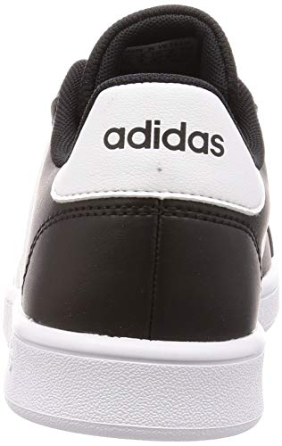 adidas Grand Court, Sneaker, Noir Blanc Blanc, 38 2/3 EU