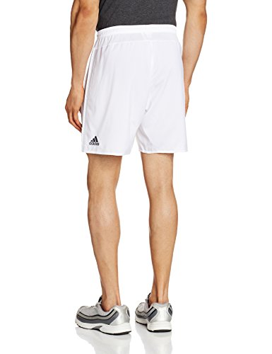 adidas Heimshorts Real Madrid Replica Pantalón Corto Primera equipación, Hombre, Blanco/Gris, 128