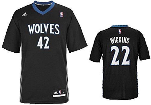 adidas INT Replica JRSY Camiseta de Manga Corta, Hombre, Multicolor (NBA Minnesota Timberwolves 6 3Hm), M