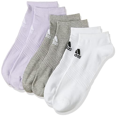 adidas Light Low 3PP Socks, Unisex-Adult, matpur/Brgrin/Blanco, L