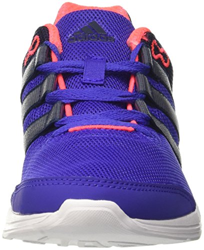 adidas Lite Runner W, Zapatillas Mujer, Azul Marino/Gris/Rosa, 37 1/3