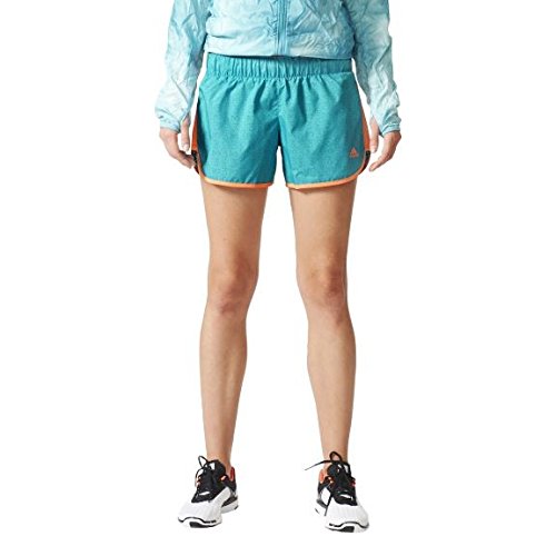 adidas M10 Short Perf - Pantalón Corto para Mujer, Color Blanco, Talla XS3