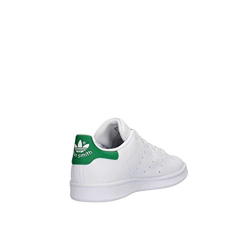 adidas Originals Stan Smith, Zapatillas, Blanco (Footwear White/Footwear White/Green 0), 38 EU