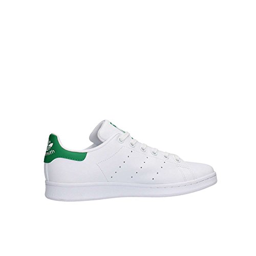 adidas Originals Stan Smith, Zapatillas, Blanco (Footwear White/Footwear White/Green 0), 38 EU