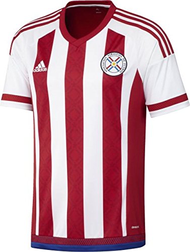 adidas para Hombre de Manga Corta Camiseta de Paraguay Replica Jugador-del, Todo el año, Color - Multicolor, tamaño XXXL