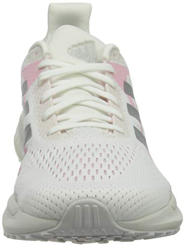 adidas Solar Glide 3 W, Zapatillas de Running Mujer, FTWBLA/Plamet/CARFRE, 37 2/3 EU