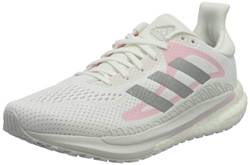 adidas Solar Glide 3 W, Zapatillas de Running Mujer, FTWBLA/Plamet/CARFRE, 37 2/3 EU