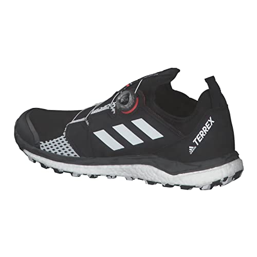 adidas Terrex Agravic Boa, Zapatillas de Trail Running, NEGBÁS/Balcri/Rojsol, 38 2/3 EU