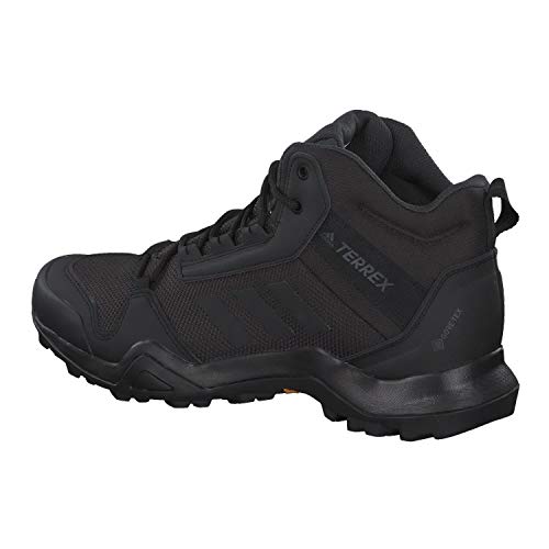 adidas Terrex AX3 Mid GTX, Walking Shoe Hombre, Negro, 44 2/3 EU