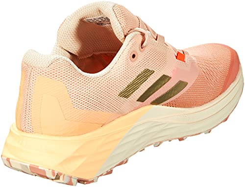 adidas Terrex Two Flow W, Zapatillas de Trail Running Mujer, RUBAMB/Dormet/Rojsol, 37 1/3 EU