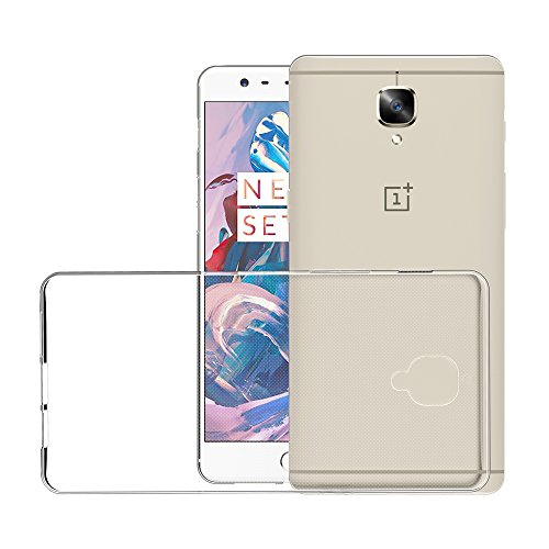 AICEK Funda OnePlus 3 / OnePlus 3T, OnePlus 3 / OnePlus 3T Funda Transparente Gel Silicona One Plus 3/ One Plus 3T Premium Carcasa para OnePlus 3 / OnePlus 3T