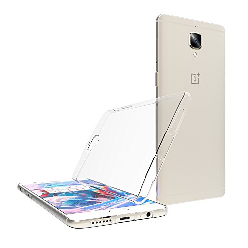 AICEK Funda OnePlus 3 / OnePlus 3T, OnePlus 3 / OnePlus 3T Funda Transparente Gel Silicona One Plus 3/ One Plus 3T Premium Carcasa para OnePlus 3 / OnePlus 3T