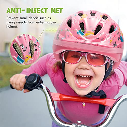 AKASO Casco Niños, Casco Bici Niños para 1-8 Años, Ajustable Casco Infantil para Bicicleta/Patineta/Scooter