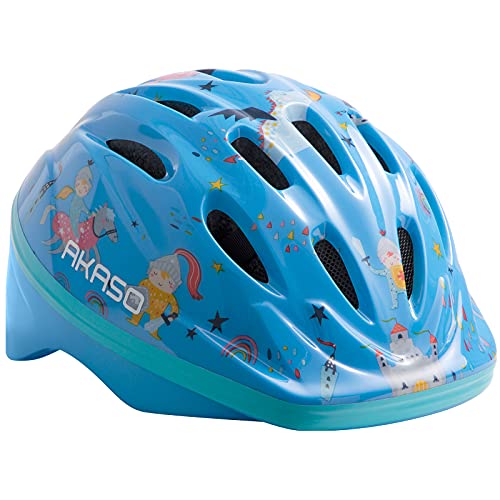 AKASO Casco Niños Casco Bici Niños para1-8 Años, Ajustable Casco Infantil Ligero 200g/ Transpirable para Bicicleta/Patineta/Scooter