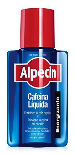 Alpecin Cafeina Liquida 1x 200 ml | Locion anticaida cabello hombre | Tratamiento para caida de pelo hombre | Tratamientos contra alopecia areata androgenetica | Producto para evitar caida pelo