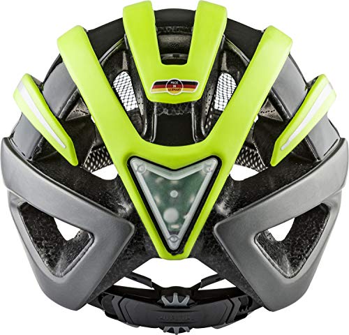 ALPINA Campiglio Casco de Bicicleta, Unisex Adulto, Be Visible, 57-61 cm