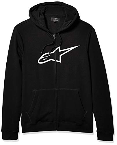 Alpinestars, Ageless II Fleece , Sudadera, Blanco Negro, M, Hombre