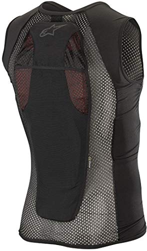 Alpinestars Chaleco de protección Paragon Plus para hombre, Hombre, AP65091910M, negro, M