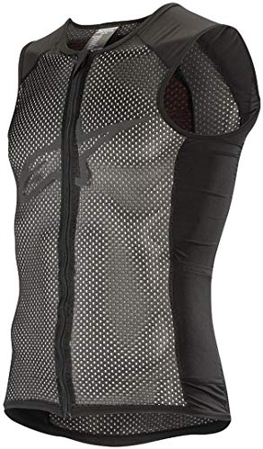 Alpinestars Chaleco de protección Paragon Plus para hombre, Hombre, AP65091910M, negro, M