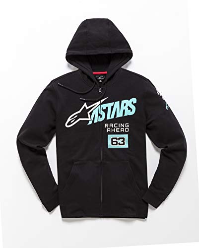 Alpinestars Hombre Title Sudadera con Capucha Not Applicable, Negro, L