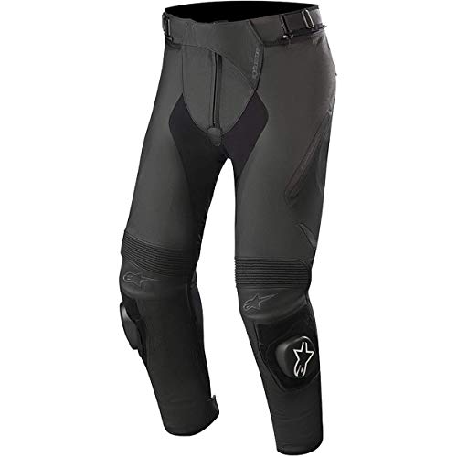 Alpinestars Missile v2 - Pantalones de cuero (talla 54), color negro