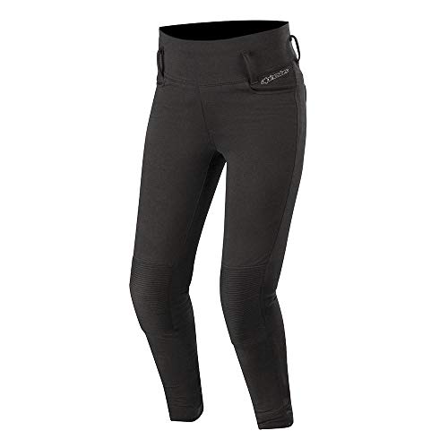 Alpinestars Pantalones de moto Banshee para mujer, color negro, talla S