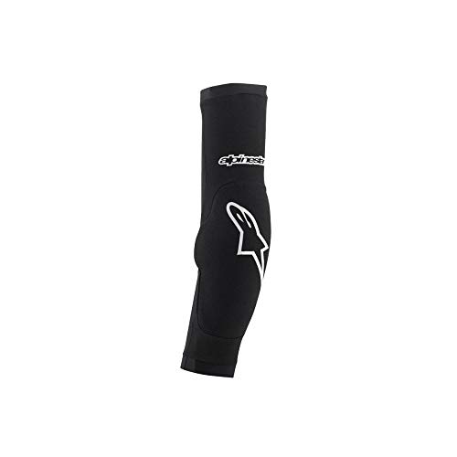 Alpinestars Paragon Plus Elbow Protector Codera, Hombre, Negro y Blanco, L