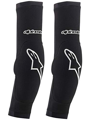 Alpinestars Paragon Plus Elbow Protector Codera, Hombre, Negro y Blanco, L