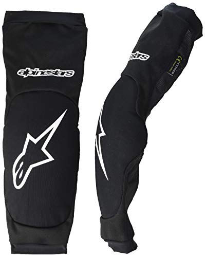 Alpinestars Paragon Plus Elbow Protector Codera, Hombre, Negro y Blanco, L