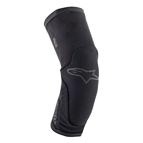 Alpinestars Protector de rodilla Paragon Plus para hombre, negro, blanco, XL