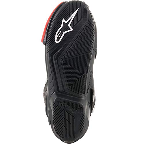 Alpinestars Smx-6 V2 - Botas de motociclista, talla 43, color negro y rojo