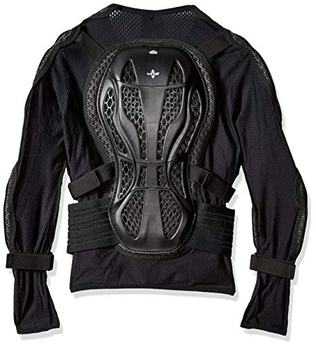 Alpinestars Youth Bionic Action Chaqueta, Negro/Rojo, Grande/XL